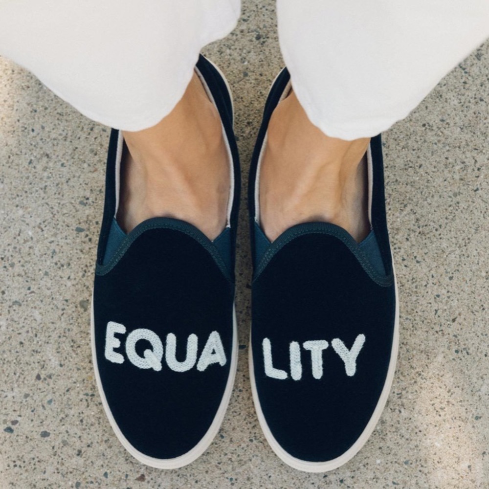 *LIMITED EDITION* Soludos Velvet Equality Slip On